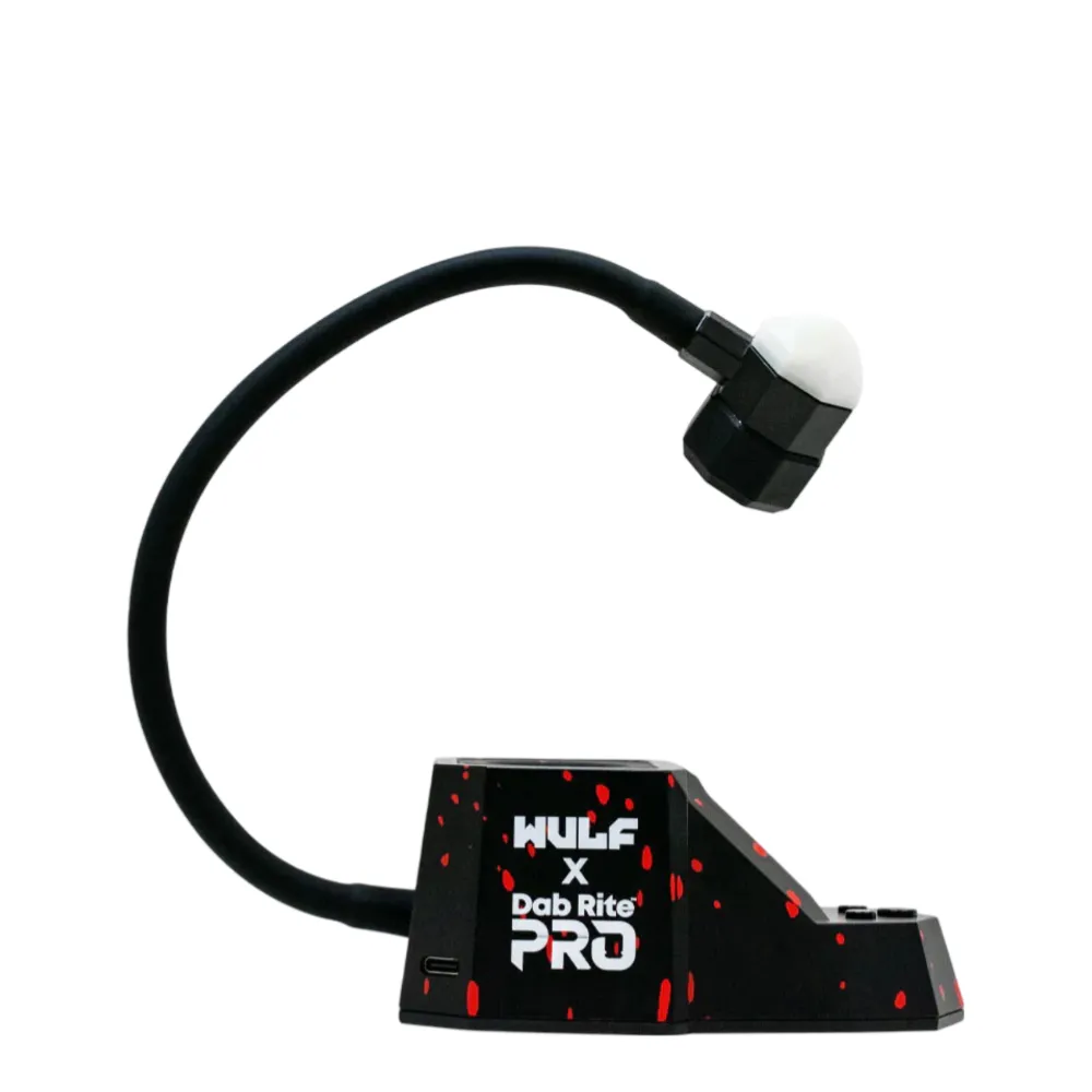 wulf-mods-dab-rite-pro-digital-ir-thermometer-black-red-spatter-unit-side vaporizador - Ceras 2