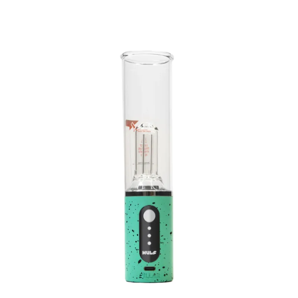 wulf-pillar-mini-e-rig-teal-black-spatter vaporizador Ceras 2