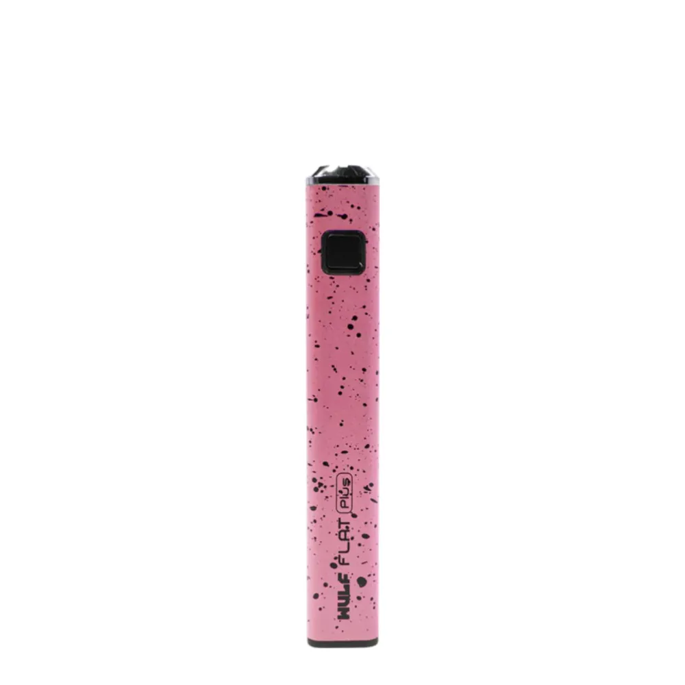 wulf-mods-flat-plus-cartridge-battery-pink-black-spatter vape 5