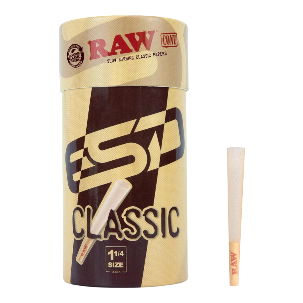 RAWコーンクラシック1-1/4サイズ 150パック ジョイント 巻紙 紙巻 RAW