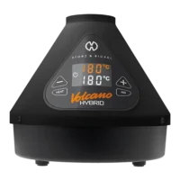 volcano-hybrid-onyx vaporizador hierba