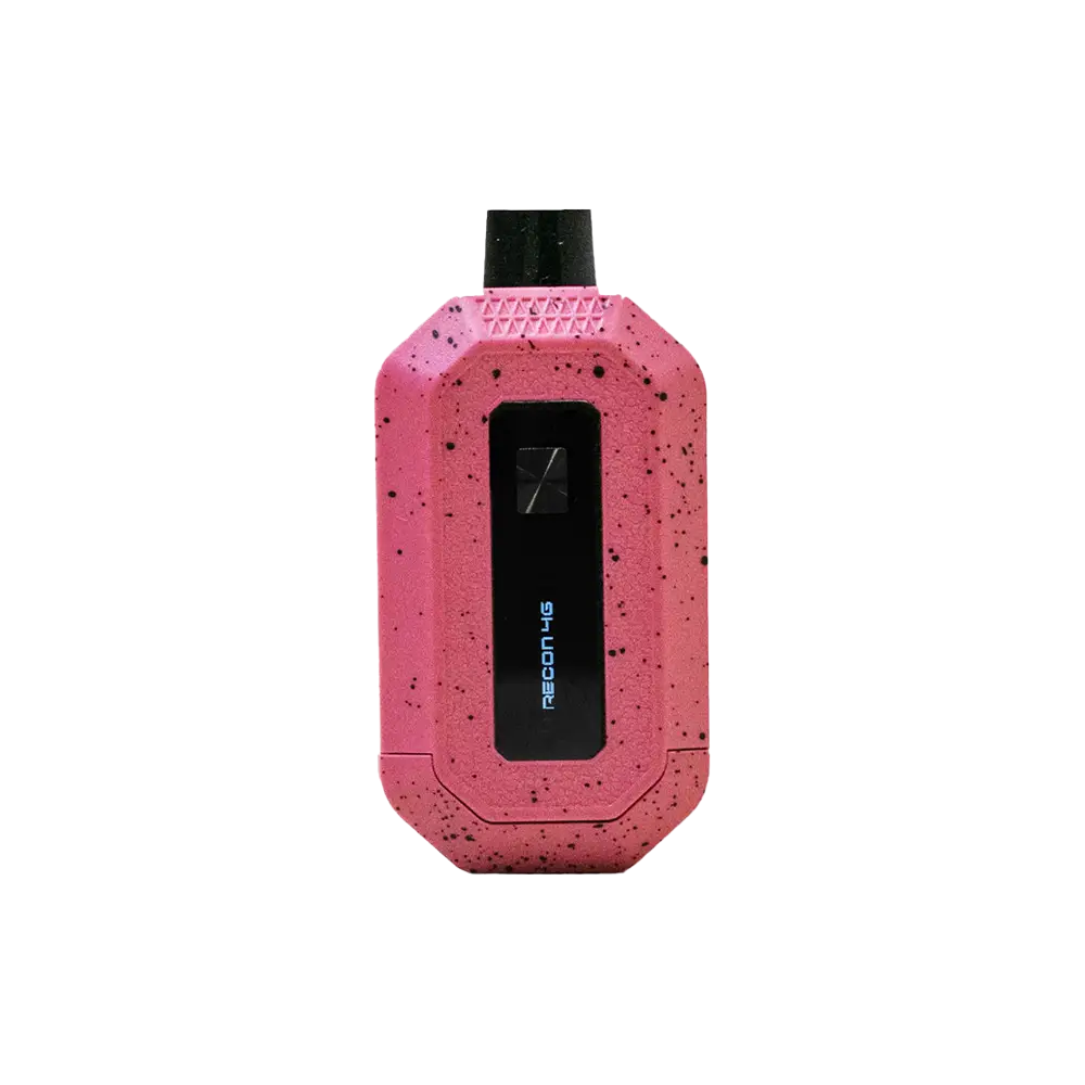 wulf-mods-recon-4g-dual-cartridge-vaporizer-pink-black-spatter Recon 4g Wulf Mods