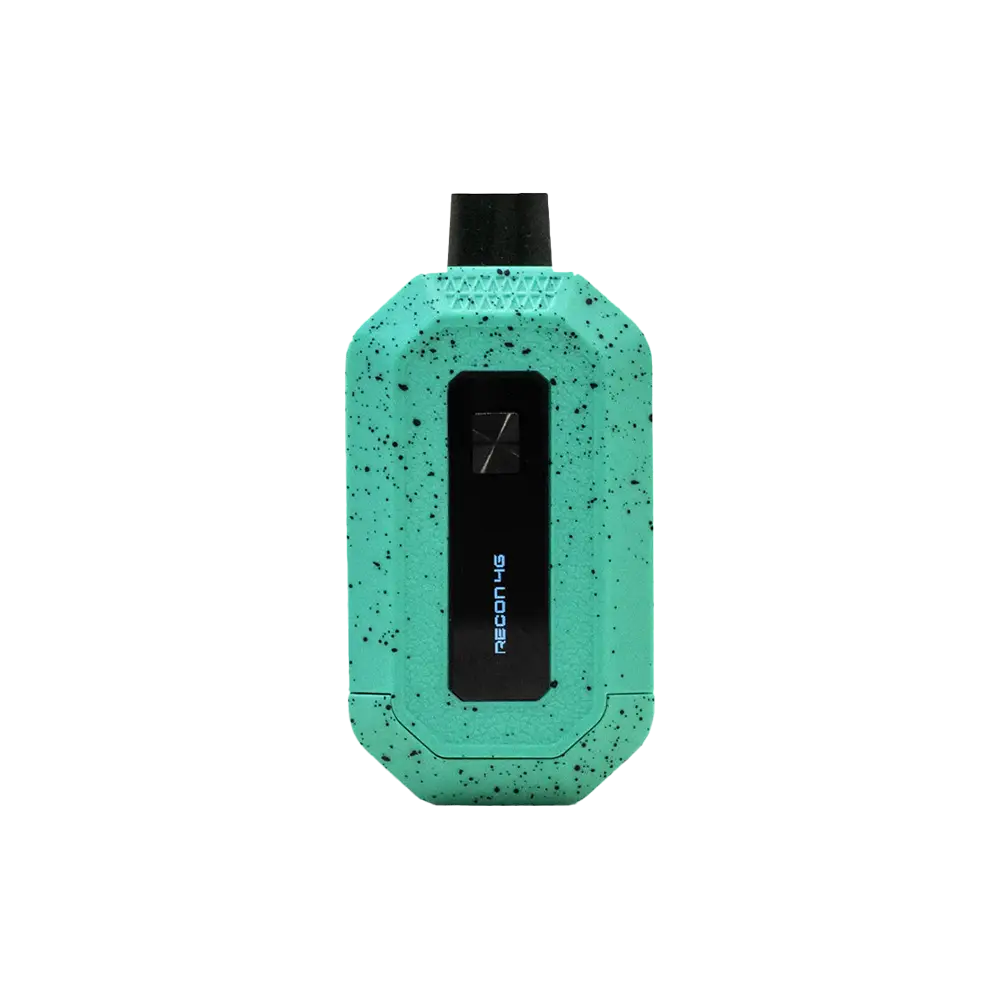 wulf-mods-recon-4g-dual-cartridge-vaporizer-teal-black-spatter Recon 4g Wulf Mods
